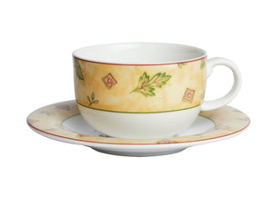 Antique Leaves Cup 300ml and Saucer 15cm